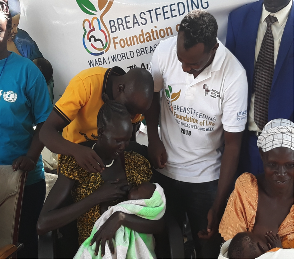 An awareness programme on “Breast feeding” was conducted on 1st August, 2018
